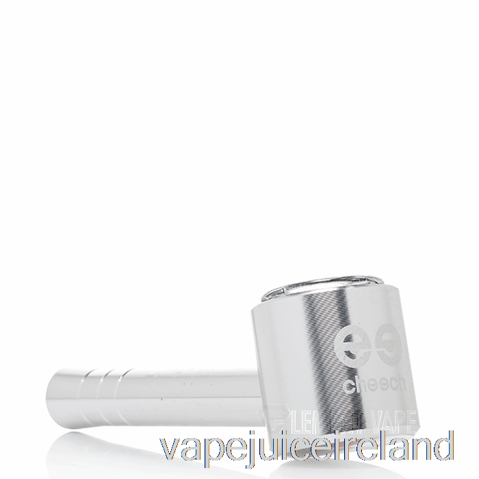Vape Flavours Cheech Metal Encased Sherlock Hand Pipe Silver